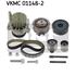 SKF Timing Belt Kit with Waterpump   VKMC01148 2