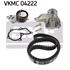 SKF Timing Belt Kit with Waterpump   VKMC04222