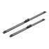 Bosch A124S AeroTwin Flat Wiper Blade Set (550/450mm) for Dacia Bigster 2024 Onwards