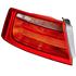 Left Rear Lamp (Outer, Not LED, With Bulb Holder, Original Equipment) for Audi A5 Convertible 2009 2011