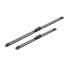 BOSCH A983S AeroTwin Flat Wiper Blades Set (575/400mm   Top Lock Arm Connection) for Isuzu D Max 2019 Onwards