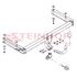 Steinhof Towbar (fixed with 2 bolts) for Audi A6 Avant, 2005 2011