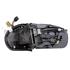 Left Wing Mirror (electric, heated, memory, power folding, without cover) for Mercedes E CLASS, 2002 2006