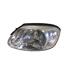Left Headlamp (Halogen, Takes H4 Bulb, With Clear Indicator) for Hyundai ACCENT Saloon 2003 2006