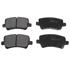 Blueprint Rear Brake Pads (Full set for Rear Axle)   ADF124202