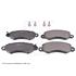 Blueprint Front Brake Pads (Full set for Front Axle)   ADG042176