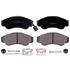 Blueprint Front Brake Pads (Full set for Front Axle)   ADP154234