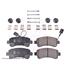 Blueprint Rear Brake Pads (Full set for Rear Axle)   ADP154248
