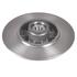 Blue Print Rear Axle Brake Discs (Pair)   Diameter: 260mm   ADR164304