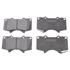 Blueprint Front Brake Pads (Full set for Front Axle)   ADT342142