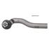 Blueprint Left Tie Rod End   ADT387113