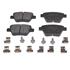 Blueprint Rear Brake Pads (Full set for Rear Axle)   ADV184218