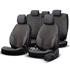 Premium Advanced Leather Car Seat Covers   Smoked Tan for NOVA SERIES   Black Red For Mitsubishi LANCER Mk V Estate 1992 2003