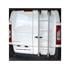 Aluminium Fixed Rear Door Van Ladder   130cm   4 Steps For Fiat Fiorino Van 2008 Onwards