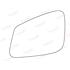 Left Stick On Wing Mirror Glass for BMW 5, 2010 Onwards
