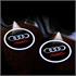 Audi Car Door LED Puddle Lights Set (x2)   Wireless 