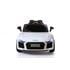 Audi R8 Kids Electric Ride On Car With Remote Control   12v White