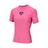 Aqua Marina Alluv Women's Short Sleeve Rash Vest   Pink   Size M