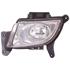 Left Front Fog Lamp (Black Bezel, Takes H7W/ Bulb) for Hyundai i30 Hatchback 2009 on