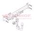 Steinhof Automatic Detachable Towbar (vertical system) for BMW X3,  2004 to 2010