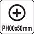 PHILLIPS PRECISION SCREWDRIVER PH00x50MM