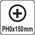 PHILLIPS SCREWDRIVER HI TEC PH0x150MM