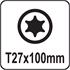 TORX SCREWDRIVER T27x100MM