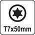 TORX PRECISION SCREWDRIVER T7x50MM