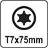 TORX SCREWDRIVER T7x75MM
