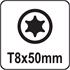 TORX PRECISION SCREWDRIVER T8x50MM