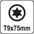 TORX SCREWDRIVER T9x75MM