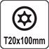 TORX SECURITY SCREWDRIVER T20x100MM