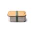 Black+Blum Stainless Steel Sandwich Box Large   Olive   1.25 Litre