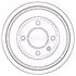 Borg & Beck Brake Drum   BBR7256