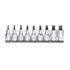 Set of 9 Socket Drivers for Torx Head Screws on Support