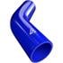 Blue Silicone Elbow 45° (2 9/16”) 63mm