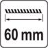 DOUBLE EDGE SCRAPER 6CM