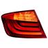 Left Rear Lamp (Saloon Model, Outer, On Quarter Panel, Supplied With Bulbholder, Original Equipment) for BMW 5 Series 2010 2013