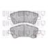 Quinton Hazell Front Brake Pads (Full set for Front Axle)   BP1649