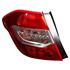 Left Rear Lamp (Outer, On Quarter Panel, 5 Door Hatchback Only, Supplied Without Bulbholder) for Citroen C4 2010 on