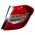 Right Rear Lamp (Outer, On Quarter Panel, 5 Door Hatchback Only, Supplied Without Bulbholder) for Citroen C4 2010 on