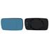 Right / Left Blue Wing Mirror Glass (not heated) and Holder for BMW 5 Series Touring 1997 2004