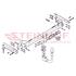 Steinhof Automatic Detachable Towbar (vertical system) for Chevrolet AVEO Hatchback, 2011 Onwards