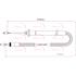 APEC Front Brake Cable   CAB1032
