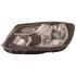 Left Headlamp (Halogen, Takes H4 Bulb, Supplied With Motor, Original Equipment) for Volkswagen CADDY III van 2013 2015