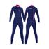 MDNS Pioneer Fullsuit 4|3mm Steamer Women's Wetsuit   Navy and Pink   Size L