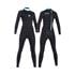 MDNS Pioneer Fullsuit 3|2mm Steamer Women's Wetsuit   Black and Azure   Size ML
