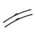 Bremen Vision Flat Wiper Blade Front Set (550 / 550mm   Claw Wiper Arm Connection) for Audi A6 2004 to 2011