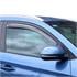 Climair Wind Deflectors with Smoked Tint Front Set for VW TOURAN, 2003 2010, MPV, 5 Door