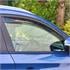 Climair Wind Deflectors with Smoked Tint Front Set for VW PASSAT, 1996 2000, Notchback, 4 Door
